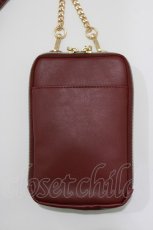 画像3: m petit by misako / NINA′S/スマホショルダーバッグ  ワイン H-26-04-16-039-LO-BG-NS-ZH (3)