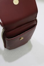 画像4: m petit by misako / NINA′S/スマホショルダーバッグ  ワイン H-26-04-16-039-LO-BG-NS-ZH (4)