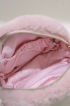 画像3: m petit by misako / AM*クマサンポーチ  ピンク H-26-04-16-043-LO-ZA-NS-ZH (3)