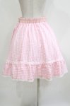 画像3: CHIP CLIP / 五月アイ/ギンガムチェックスカート L ピンク H-26-04-16-004-PU-SK-NS-ZH (3)
