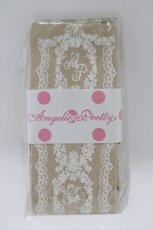 画像1: Angelic Pretty / Romantic Angelタイツ  アイボリー H-26-04-16-052-AP-ZA-NS-ZH (1)