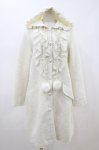画像1: Emily Temple cute / フード付きラメツイードコート  アイボリー H-26-04-16-1034-ET-CO-AK-ZH (1)