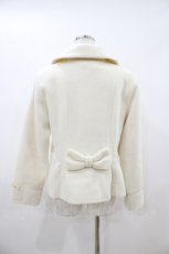 画像3: Melody BasKet / プチリボンショートコート M アイボリー H-26-04-16-1035-LO-CO-KB-ZH (3)