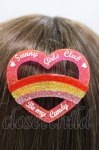 画像2: Candy Stripper / SUNNY GIRLS CLUB HAIR CLIP  PINK LAME H-26-04-16-1005-PU-AC-KB-ZH (2)