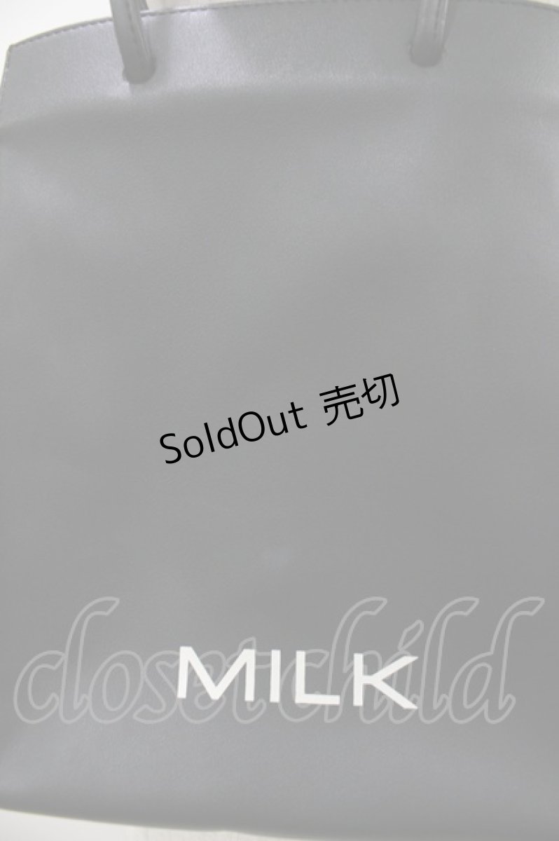 画像3: MILK / レザーpetit BAG  ブラック H-26-04-16-1039-ML-BG-KB-ZH (3)
