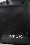 画像3: MILK / レザーpetit BAG  ブラック H-26-04-16-1039-ML-BG-KB-ZH (3)