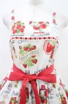 画像4: Emily Temple cute / Vintage Strawberryキャミソールワンピース  オフホワイト H-26-04-16-1012-ET-OP-KB-ZH (4)
