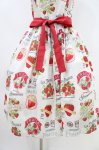 画像5: Emily Temple cute / Vintage Strawberryキャミソールワンピース  オフホワイト H-26-04-16-1012-ET-OP-KB-ZH (5)