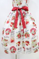 画像5: Emily Temple cute / Vintage Strawberryキャミソールワンピース  オフホワイト H-26-04-16-1012-ET-OP-KB-ZH (5)
