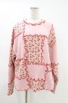 画像1: Candy Stripper / SUNNY DAY PATCHWORKトップス  ピンク H-26-04-16-1019-PU-TO-KB-ZH (1)