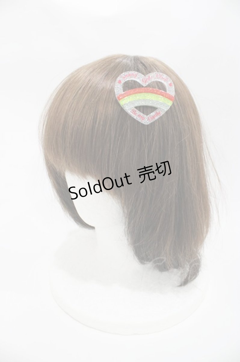 画像1: Candy Stripper / SUNNY GIRLS CLUB HAIR CLIP  CLEAR LAME H-26-04-16-1004-PU-AC-KB-ZH (1)