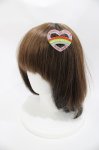 画像1: Candy Stripper / SUNNY GIRLS CLUB HAIR CLIP  CLEAR LAME H-26-04-16-1004-PU-AC-KB-ZH (1)