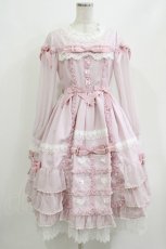 画像1: BABY,THE STARS SHINE BRIGHT / Ribbon Couture Paletteワンピース Free ピンク H-26-04-16-005-BA-OP-NS-ZH (1)