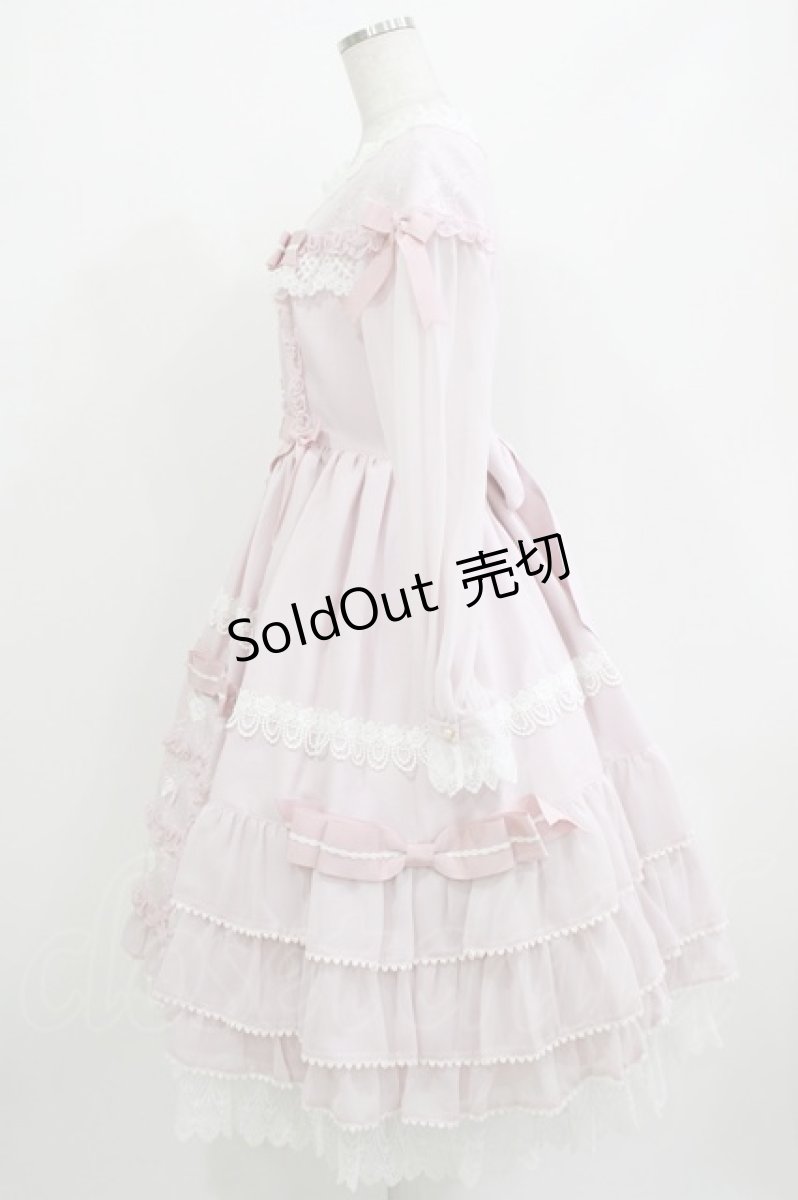 画像2: BABY,THE STARS SHINE BRIGHT / Ribbon Couture Paletteワンピース Free ピンク H-26-04-16-005-BA-OP-NS-ZH (2)