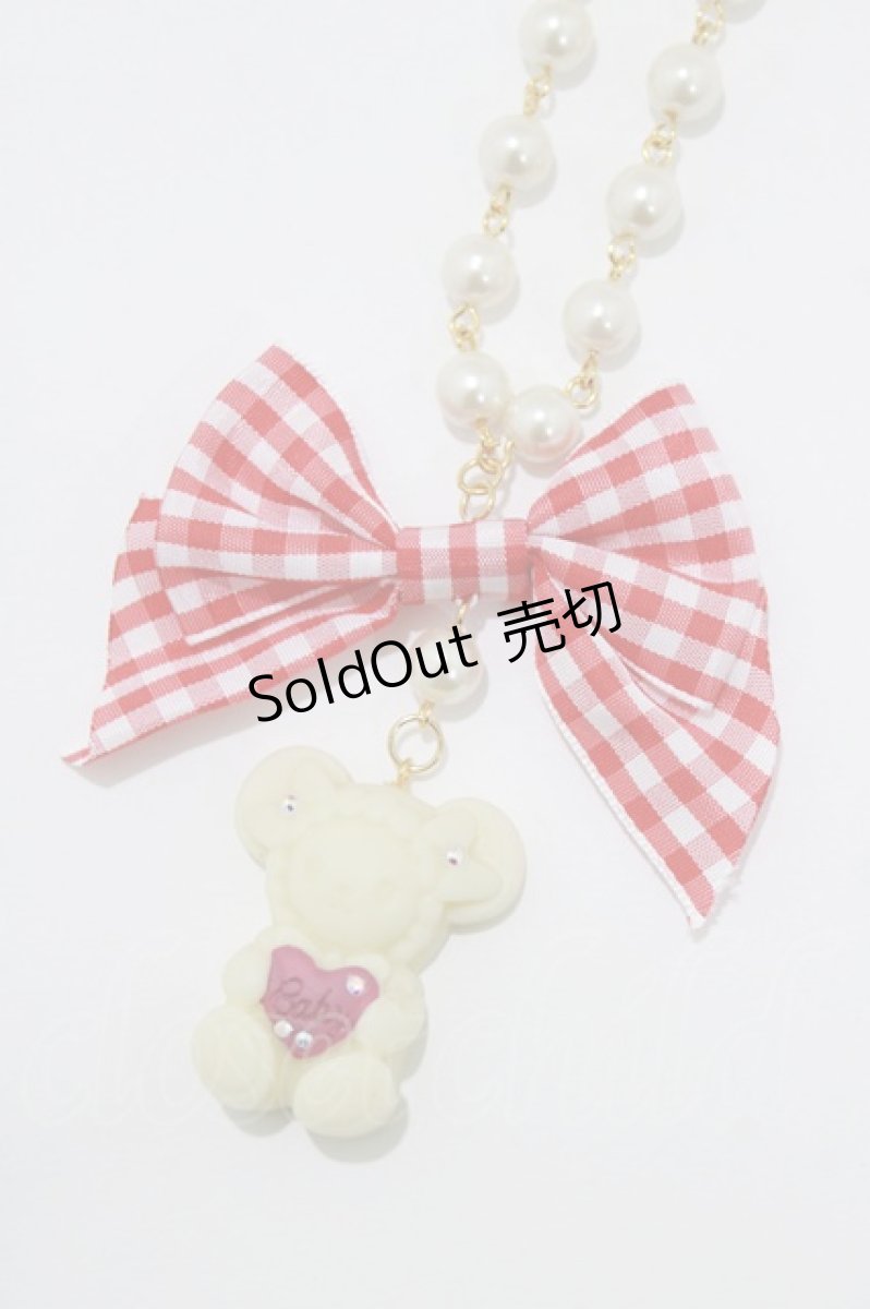 画像1: BABY,THE STARS SHINE BRIGHT / くみゃちゃんの Love Love Valentine ネックレス  オフ H-26-04-16-059-BA-AC-NS-ZH (1)