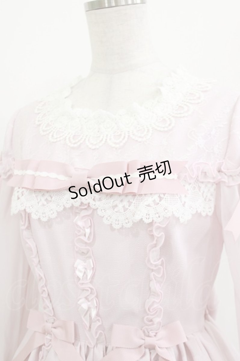 画像4: BABY,THE STARS SHINE BRIGHT / Ribbon Couture Paletteワンピース Free ピンク H-26-04-16-005-BA-OP-NS-ZH (4)