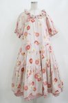 画像1: PINK HOUSE / ひな菊コサージュプリントミディワンピース Free ピンク H-26-04-16-006-LO-OP-NS-ZH (1)