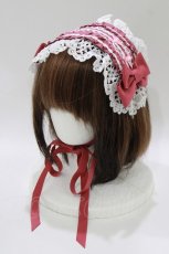 画像1: BABY,THE STARS SHINE BRIGHT / Maison de Petite Rubanヘッドドレス  ローズピンク H-26-04-16-078-BA-AC-NS-ZH (1)