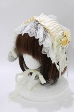 画像1: ALICE and the PIRATES / ドロシーさんのフリルヘッドドレス  アイボリー H-26-04-16-079-PA-AC-NS-ZH (1)