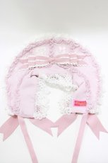 画像3: BABY,THE STARS SHINE BRIGHT / Ribbon Couture Paletteボンネット  ピンク H-26-04-16-080-BA-ZA-NS-ZH (3)