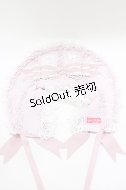 画像3: BABY,THE STARS SHINE BRIGHT / Ribbon Couture Paletteボンネット  ピンク H-26-04-16-080-BA-ZA-NS-ZH (3)