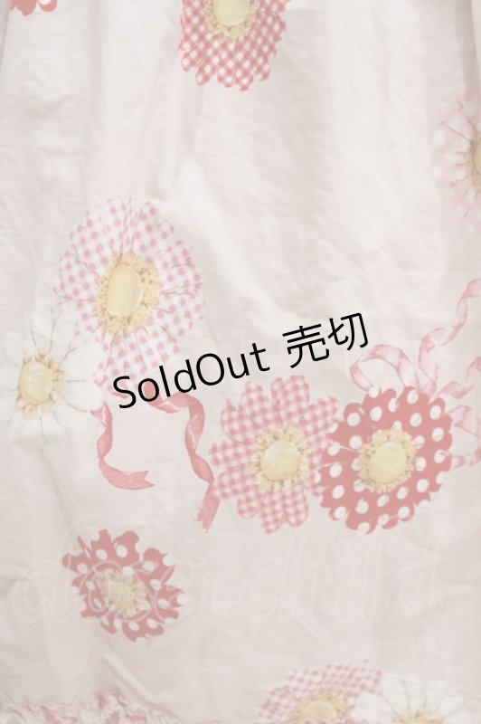 画像4: PINK HOUSE / ひな菊コサージュプリントミディワンピース Free ピンク H-26-04-16-006-LO-OP-NS-ZH (4)