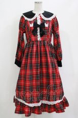画像1: Eri Aino's collaboration / シャーロットの水曜日 ワンピース L レッド H-26-04-16-010-PU-TO-NS-ZH (1)