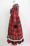 画像2: Eri Aino's collaboration / シャーロットの水曜日 ワンピース L レッド H-26-04-16-010-PU-TO-NS-ZH (2)