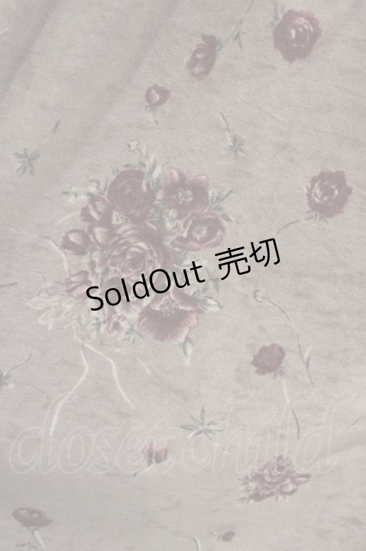 画像4: 田園詩 / ベロアワンピース Free ブラウン H-26-04-16-012-PU-OP-NS-ZH (4)