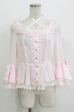 画像1: Angelic Pretty / Romantic Brightブラウス Free ピンク H-26-04-16-022-AP-BL-NS-ZH (1)