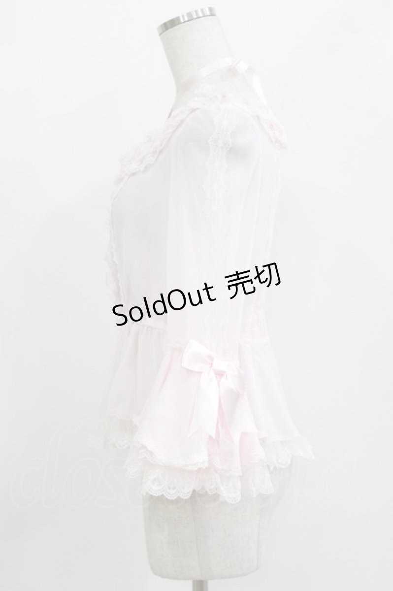 画像2: Angelic Pretty / Romantic Brightブラウス Free ピンク H-26-04-16-022-AP-BL-NS-ZH (2)