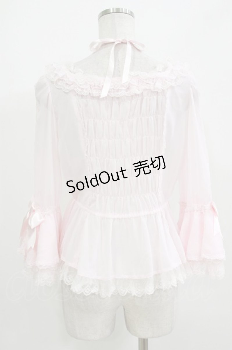 画像3: Angelic Pretty / Romantic Brightブラウス Free ピンク H-26-04-16-022-AP-BL-NS-ZH (3)
