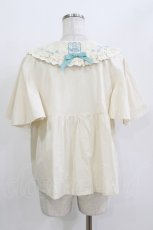 画像3: Miss Point（海外ロリータブランド） / Picnic Tea Partyブラウス XL 生成り H-26-04-16-023-EL-BL-NS-ZH (3)