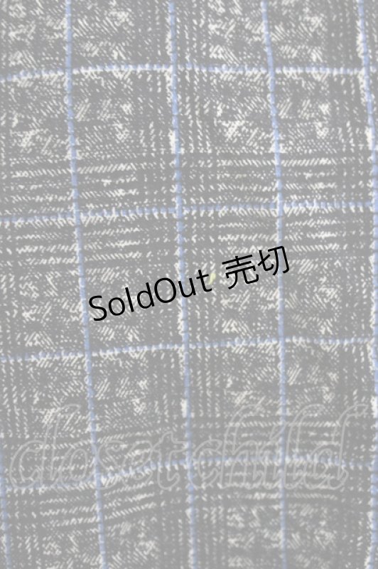 画像4: PUTUMAYO / 紋章刺繍サルエル  黒チェック H-26-04-17-029-PT-PA-AK-ZH (4)