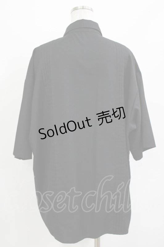 画像3: HARE / チャイナ半袖シャツ F 黒 H-26-04-17-030-GO-BL-AK-ZH (3)