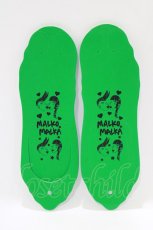 画像1: MALKOMALKA / 折りたたみビーチサンダル  グリーン H-26-04-17-049-PU-ZA-ET-ZH (1)