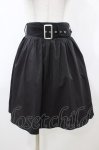 画像1: Jamieエーエヌケー / ベルト付きスカート M ブラック H-26-04-17-1030-0-SK-NS-ZH (1)