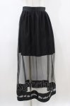 画像1: Jamie エーエヌケー / チュールスカート M ブラック H-26-04-17-1031-LO-SK-NS-ZH (1)