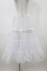 画像1: marcHenTica / オーガンジーパニエ Free 白 H-26-04-17-1034-LO-SK-NS-ZH (1)