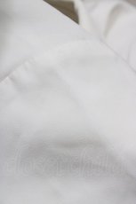画像5: Fi.n.t / ロゴ刺繍パイピング衿シャツ Free IVORY H-26-04-17-1041-CA-BL-NS-ZH (5)