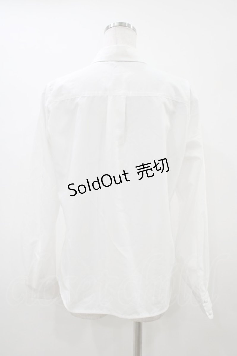 画像2: Fi.n.t / 細リボンタイ付きシャツ Free OFF WHITE H-26-04-17-1045-CA-BL-NS-ZH (2)