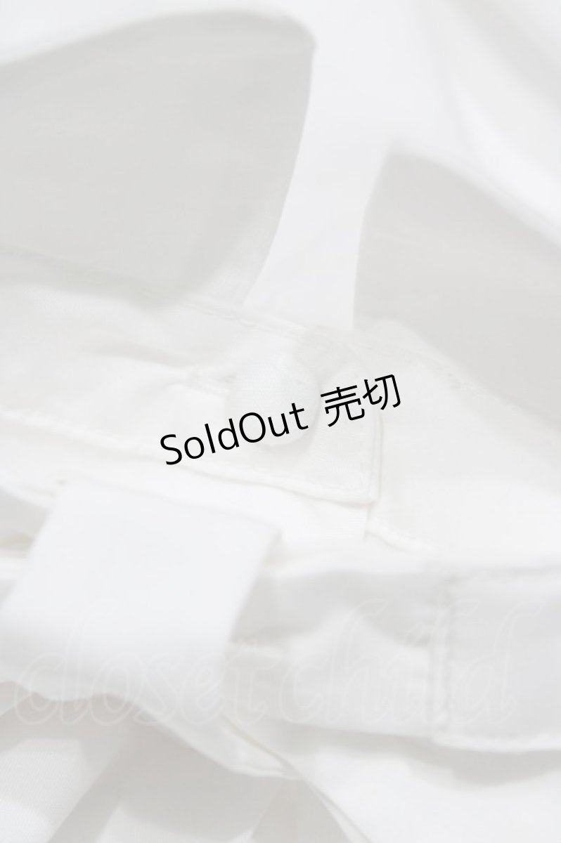 画像5: Fi.n.t / 細リボンタイ付きシャツ Free OFF WHITE H-26-04-17-1045-CA-BL-NS-ZH (5)