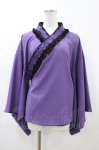 画像1: Chalmiere / 和風ブラウス M パープル H-26-04-17-1051-0-BL-NS-ZH (1)