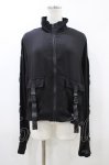 画像1: Jamie エーエヌケー / ベルトブルゾン M ブラック H-26-04-17-1061-LO-JA-NS-ZH (1)