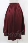 画像2: axes femme / ラッフルフリルスカート M ワイン H-26-04-17-1022-AX-SK-NS-ZH (2)