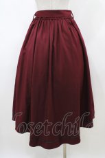 画像2: axes femme / ラッフルフリルスカート M ワイン H-26-04-17-1022-AX-SK-NS-ZH (2)