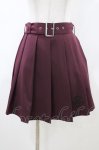 画像1: Jamie エーエヌケー / ドラゴンPTプリーツスカート M ワイン H-26-04-17-1026-LO-SK-NS-ZH (1)
