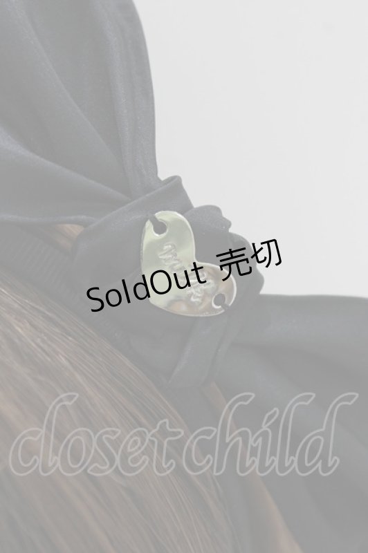 画像2: MILK / リボンカチューシャ  ブラック H-26-04-17-059-ML-AC-KB-ZH (2)