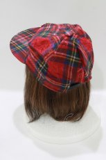 画像2: MILKBOY / SEE THRU CAP  レッドチェック H-26-04-17-064-MB-AC-KB-ZH (2)
