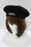 画像1: MORPH8NE / POTION BERET  黒 H-26-04-17-067-PU-AC-KB-ZH (1)